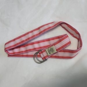 Ll bean D ring ribbon belt